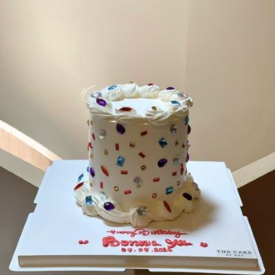 Facebook post: bedazzled birthday cake