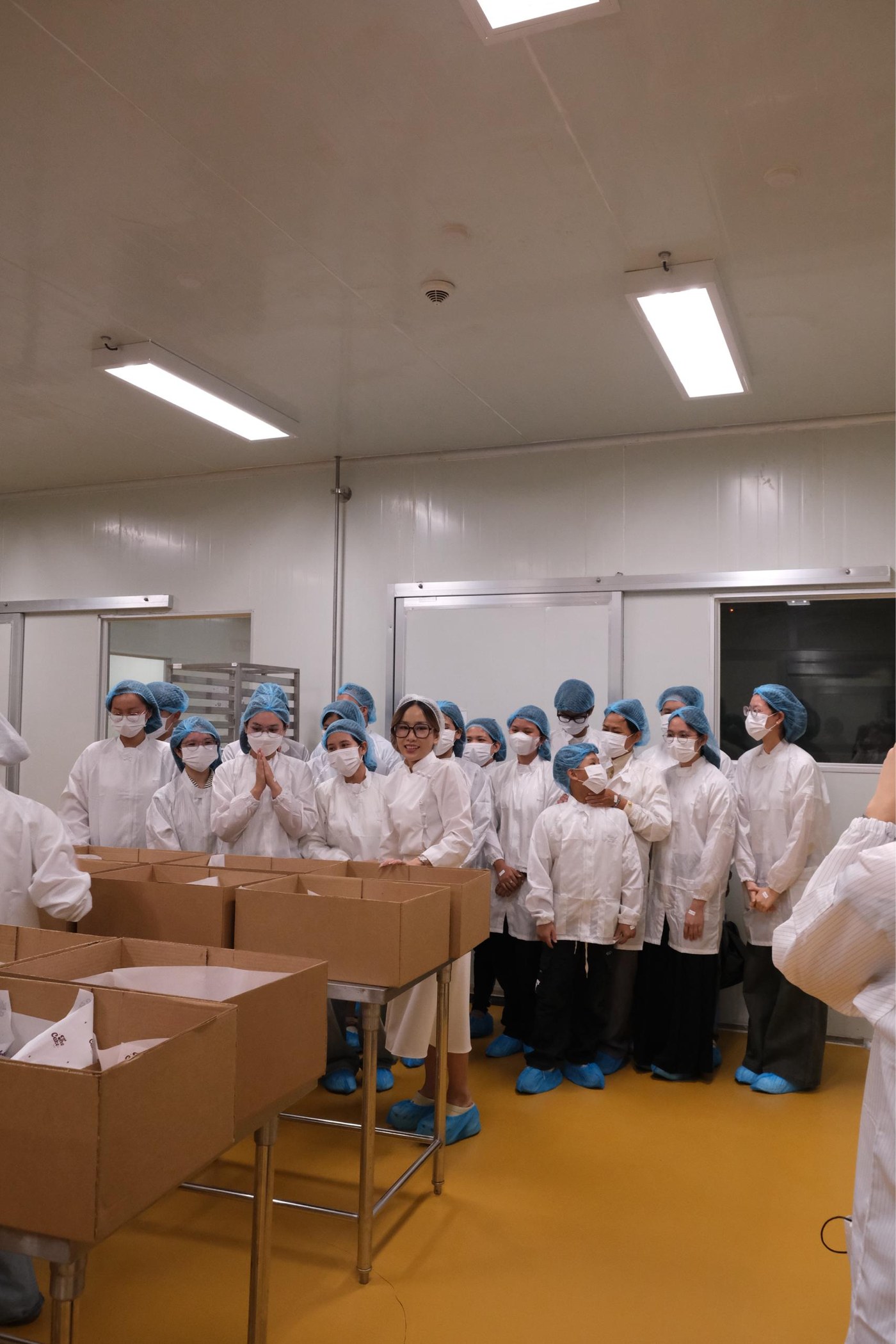 Oven Degree team at the production facility